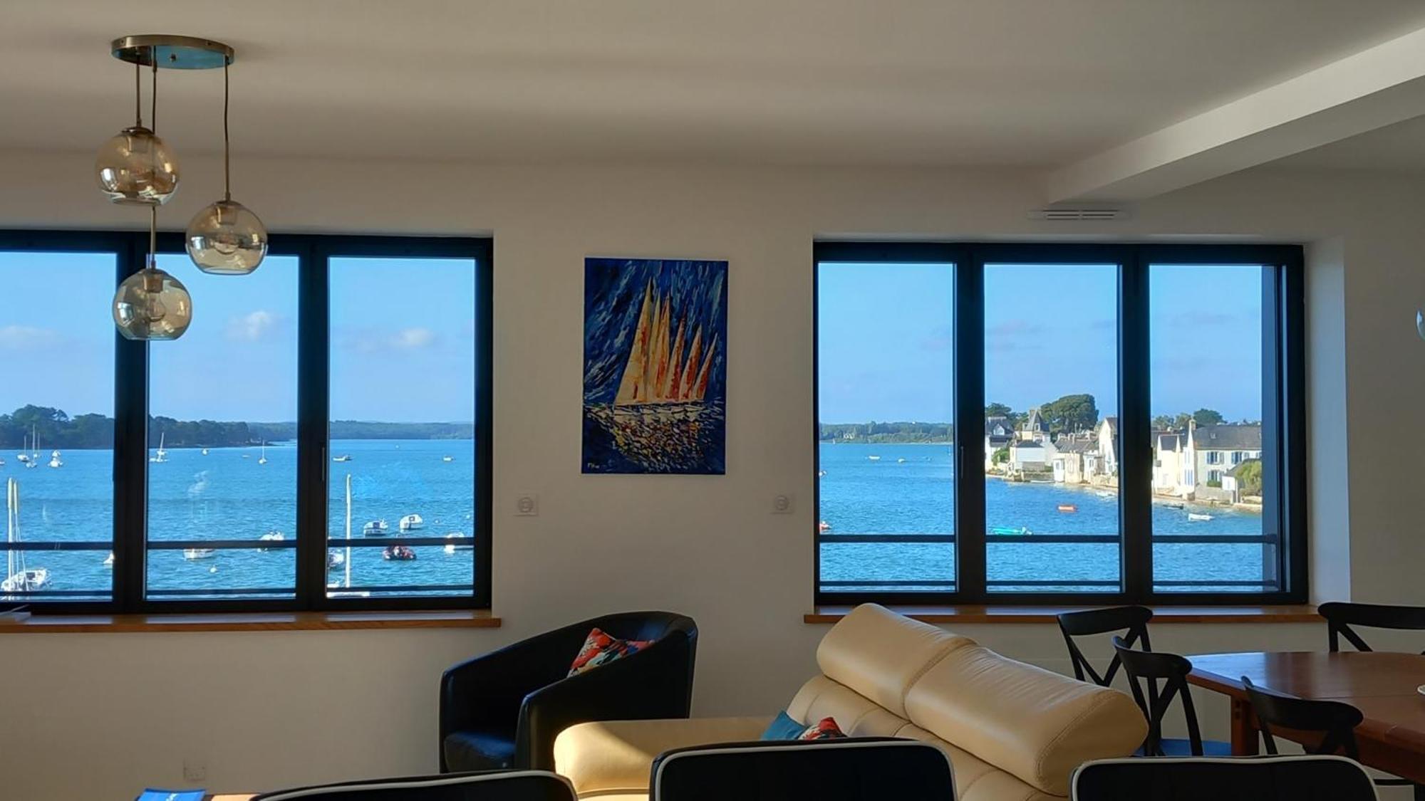 Appartement Vue Sur La Mer A L'Ile Tudy ! Zewnętrze zdjęcie
